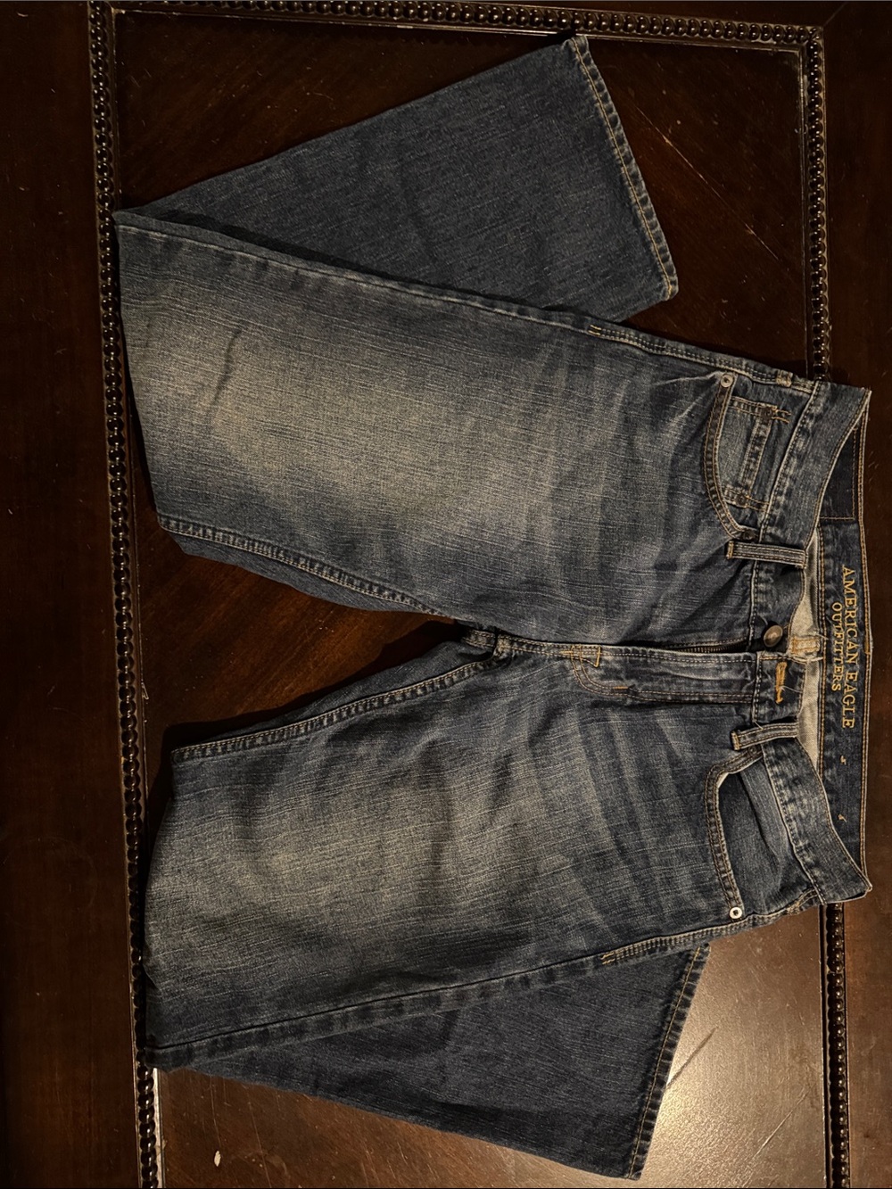 American Eagle Outfitters Faded Blue Relaxed Men’s Jeans